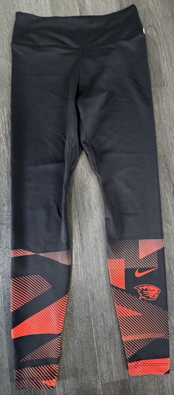Nike Pants Women’s Oregon State Beaver Jogging Yoga Athletic Size Medium Dri Fit